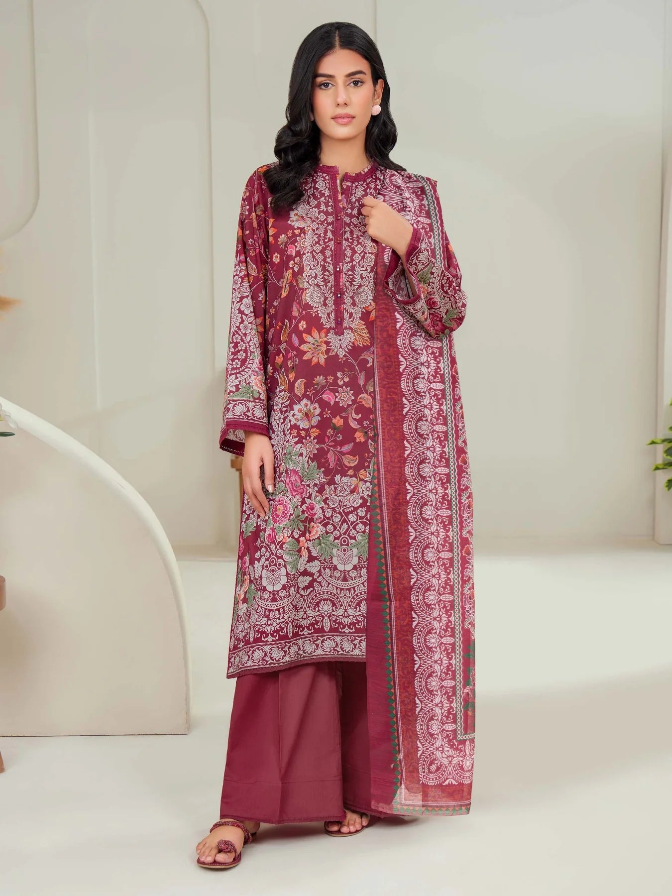 Limelight Printed Lawn 3PC