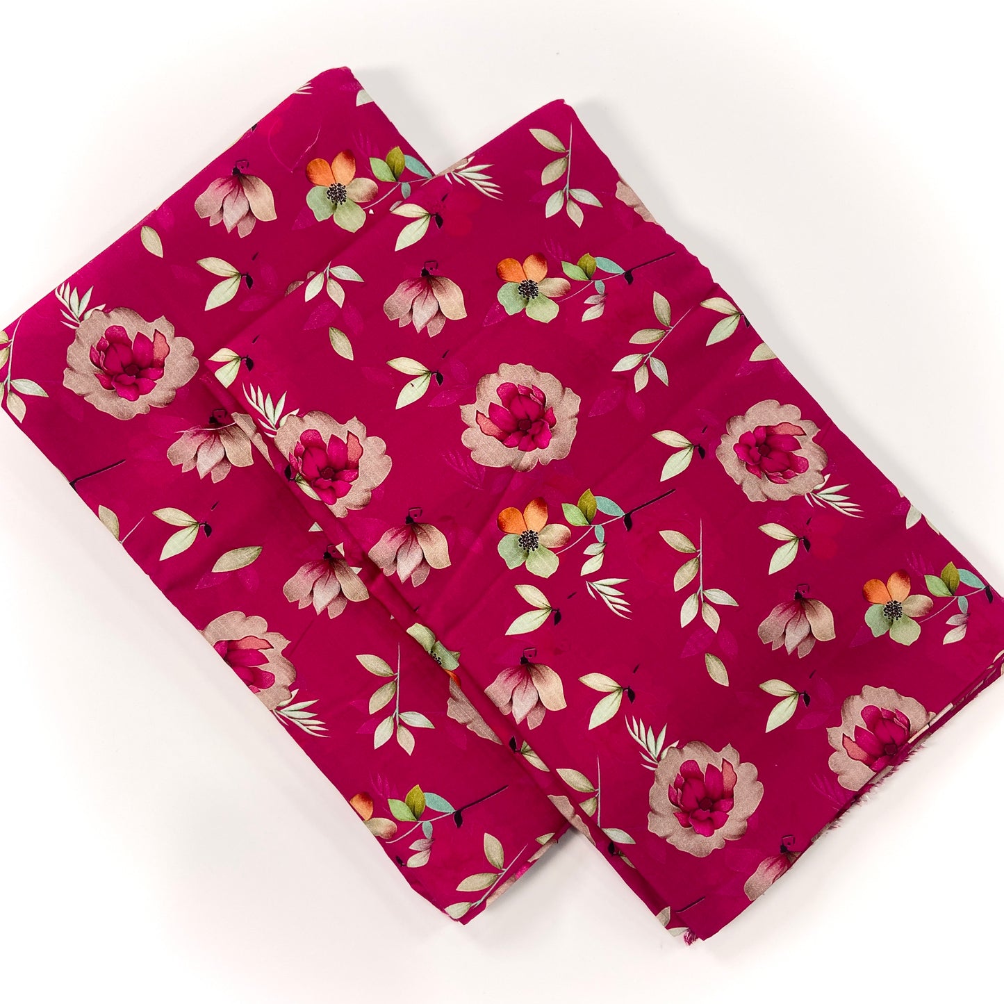 Anaya Noor Printed Bana Dora Slub Linen 2PC