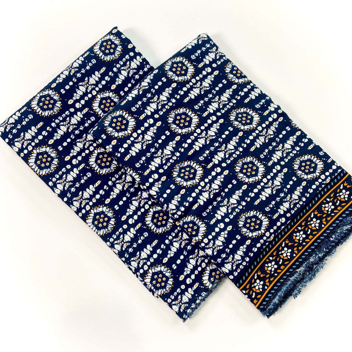 Anaya Noor Printed Bana Dora Slub Linen 2PC