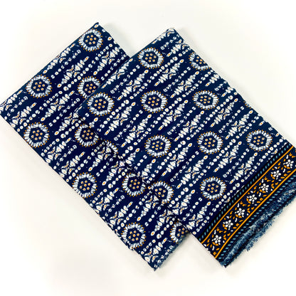 Anaya Noor Printed Bana Dora Slub Linen 2PC