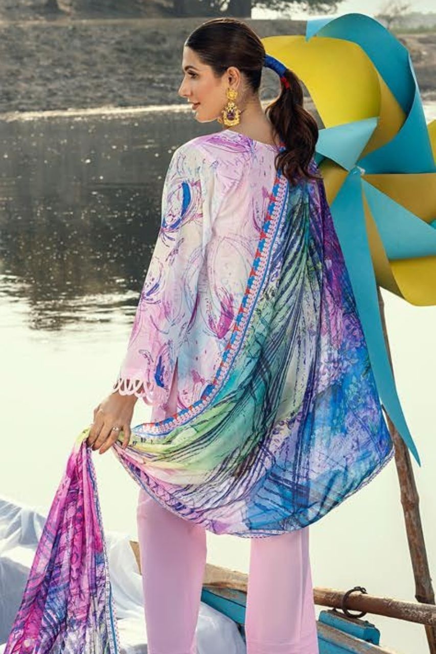 Paltar Digital Printed Lawn 3PC – DawoodDesigner