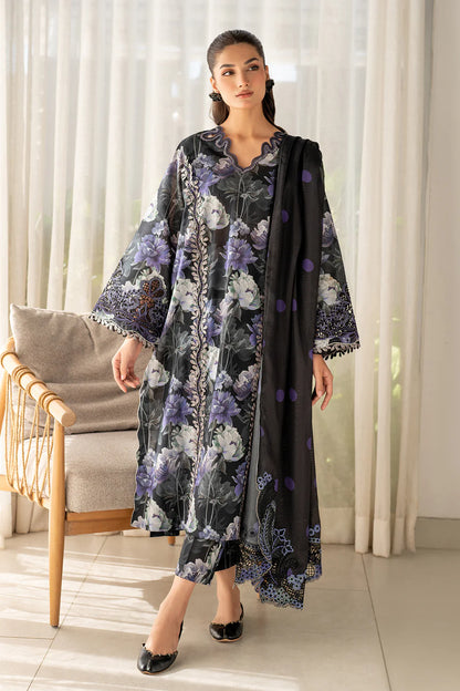 Baroque All Over Digital Printed Lawn 3PC
