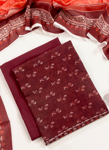 Bin Saeed Digital Printed Lawn 3PC