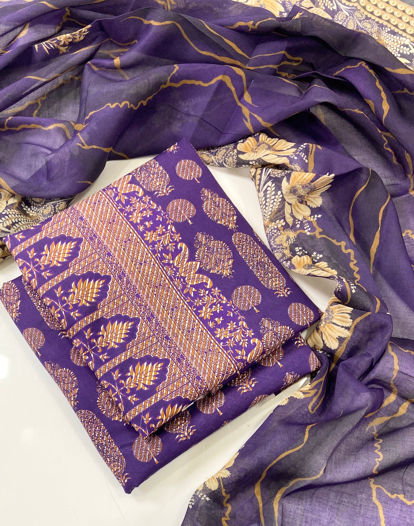 Bin Saeed Digital Printed Lawn 3PC