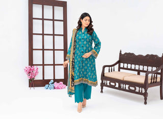 Mahi Digital Printed Lawn 3-PC