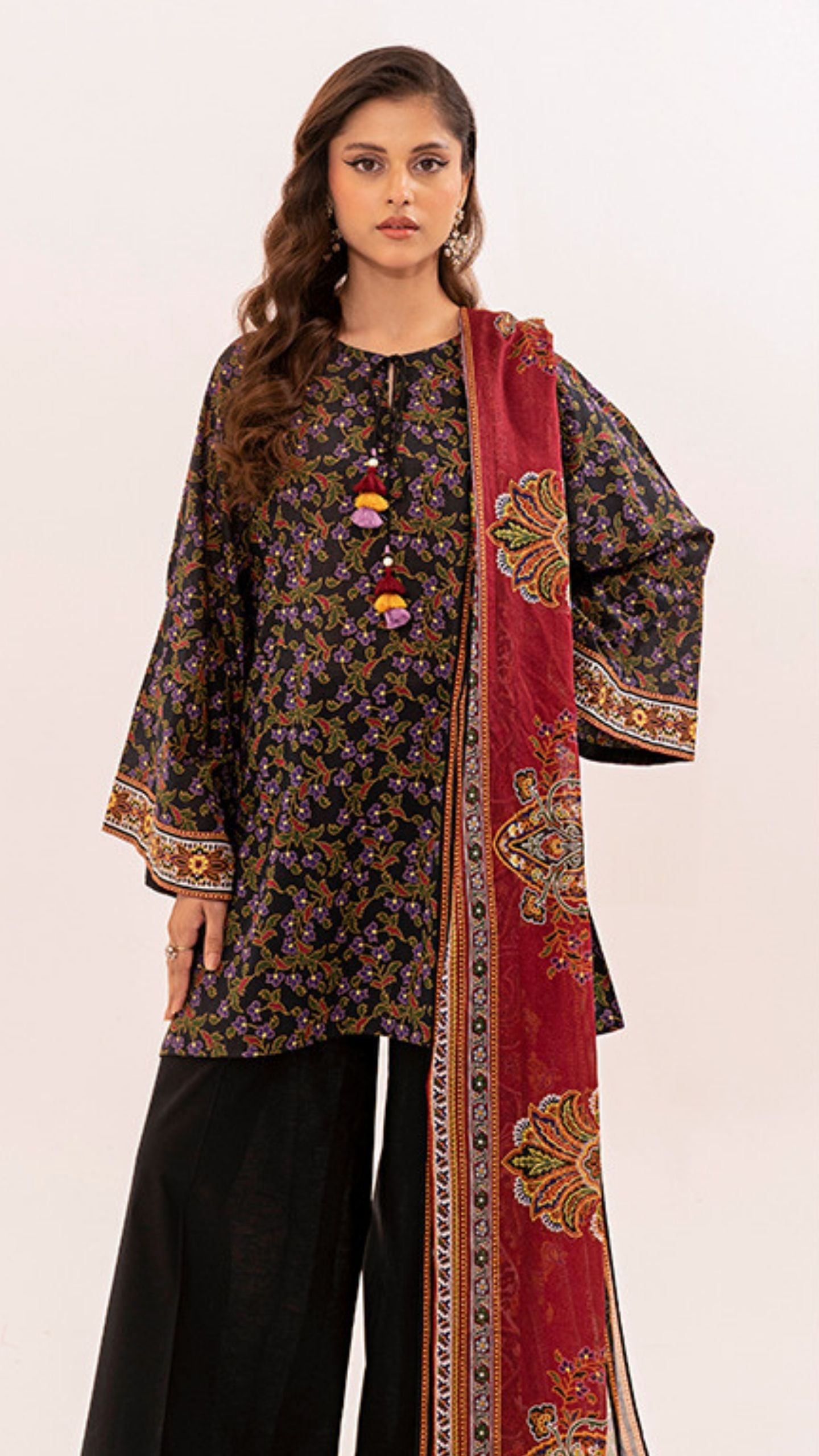 Nishat Digital Printed Lawn 3PC