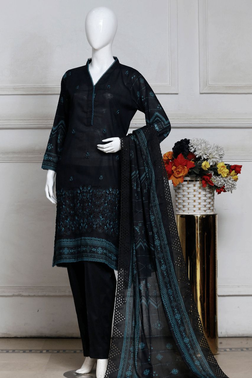 Narkins By Anaya Noor Boring Emb 3-PC