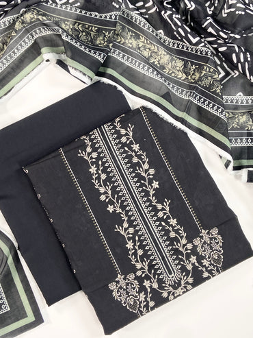 Mashaim Digital Printed Lawn 3PC