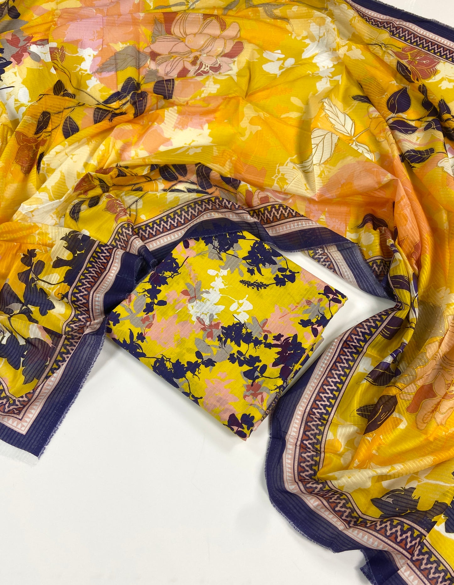 Almeerah Vol-3 Digital Printed Stripe Dora 3PC