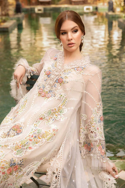 Maria B Luxury Lawn | 3PC