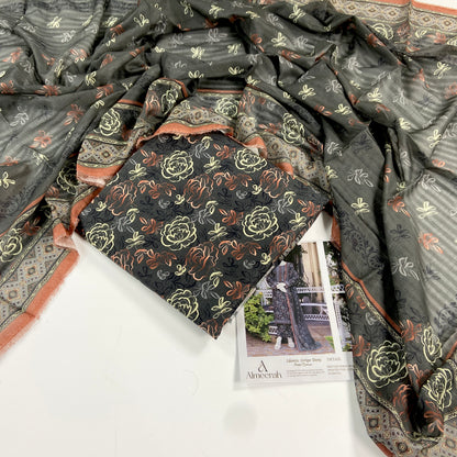 Almeerah Vol-3 Digital Printed Stripe Dora 3PC