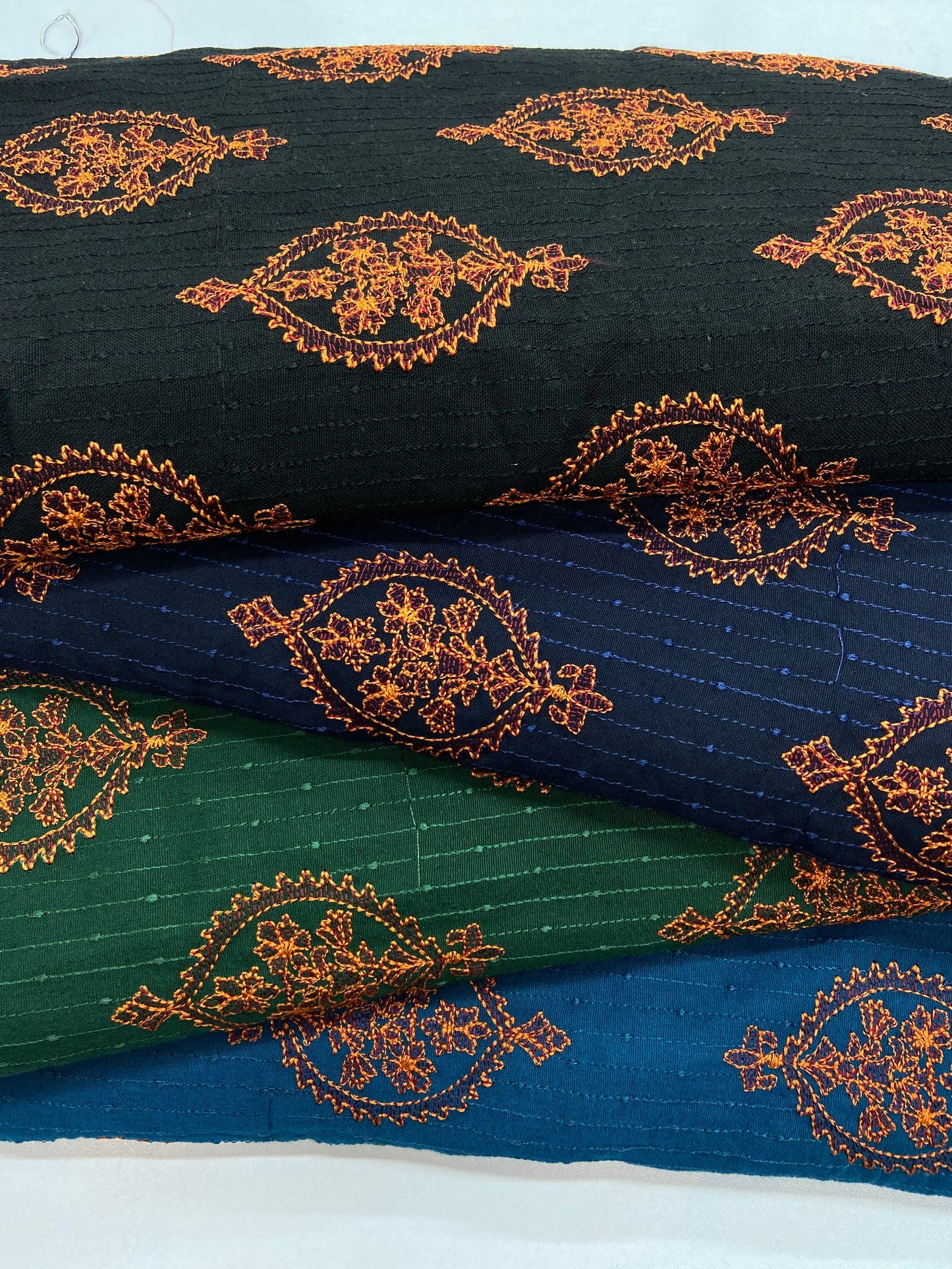 Pack of 4 – Bareeze Style Embroidered Karandi Fabric 2-PC