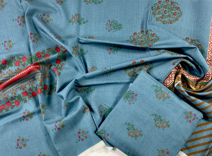 Beechtree Digital Printed Khaddar Shirt-1PC