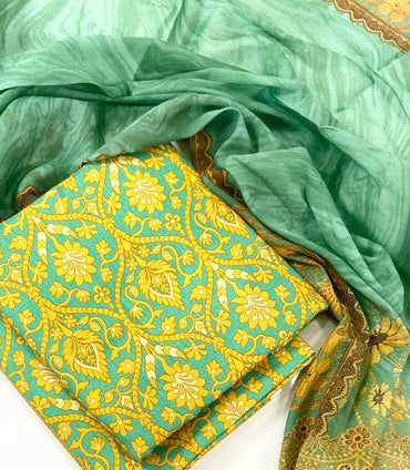 Bin Saeed Digital Printed Lawn 3PC