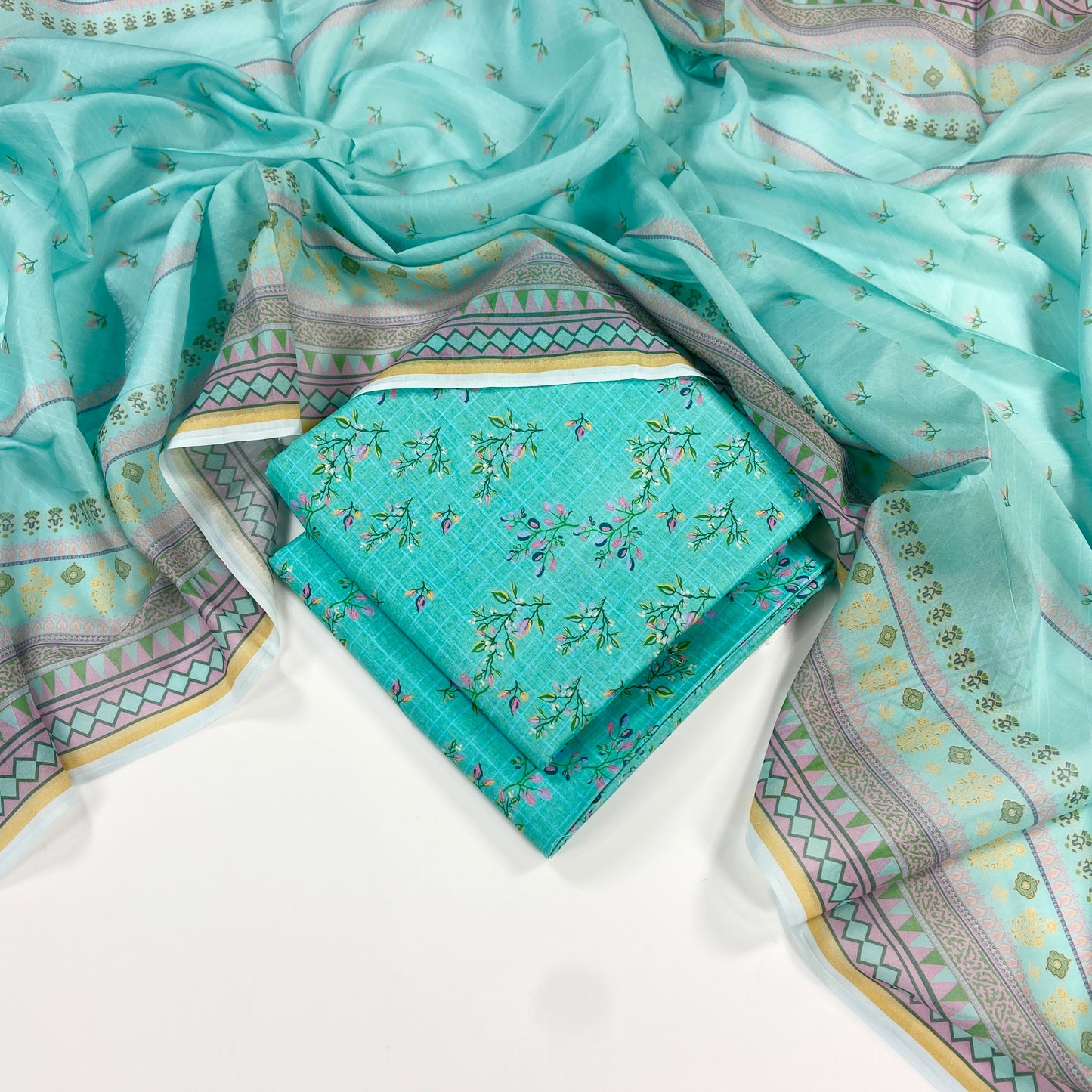 Bin Saeed Digital Printed Lawn 3PC