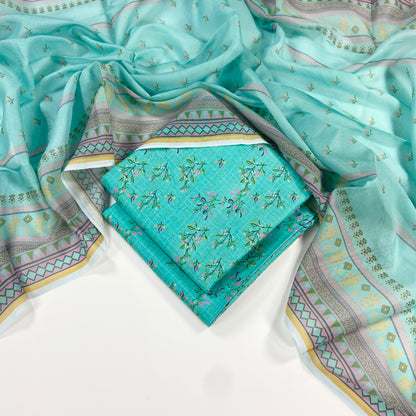 Bin Saeed Digital Printed Lawn 3PC