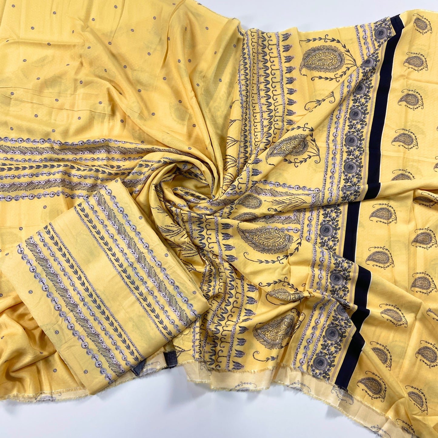 Nishat Digital Printed Linen Shirt-1PC