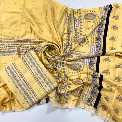 Nishat Digital Printed Linen Shirt-1PC