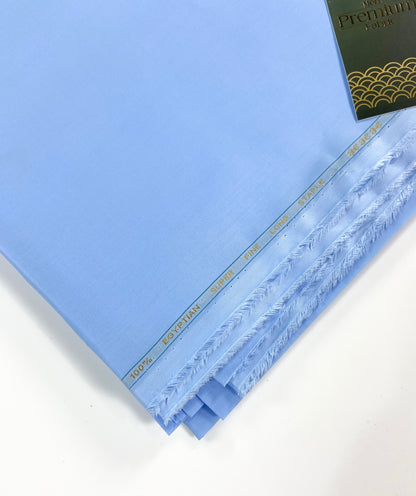 Taqwa Silver Storm Men’s Summer Cotton Unstitched Suit