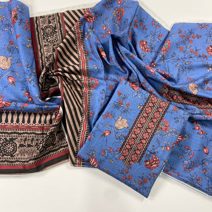 Sapphire Digital Printed Khaddar Shirt-1PC