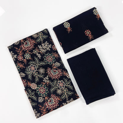 Bareeze Fully Emb Rice Karandi Lawn 2PC