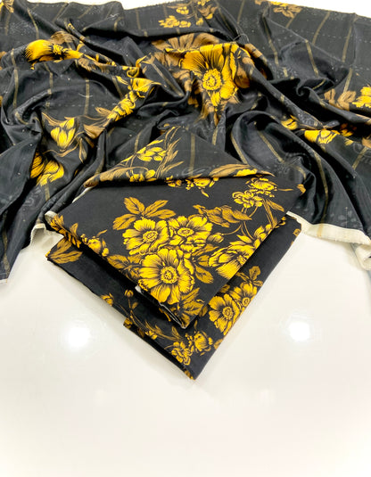 Elegance By Anaya Noor Printed Khaddar 3PC