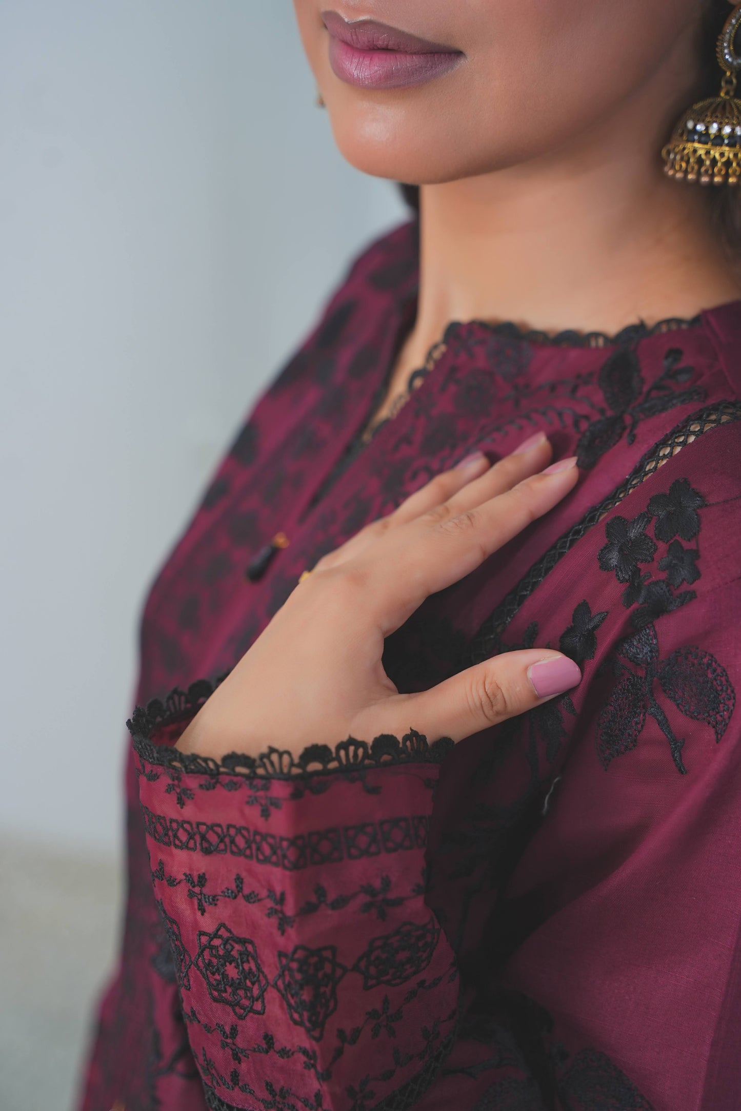 Silk & Stories Luxury Heavy Embroidered 3PC