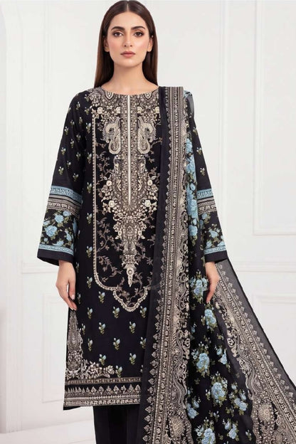 Anaya Digital Printed Linen 3PC