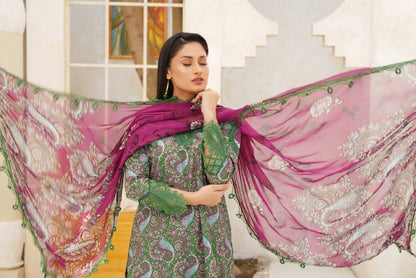 Jashn-e-Baharan By Anaya Noor Emb & Digital Printed Lawn 3PC