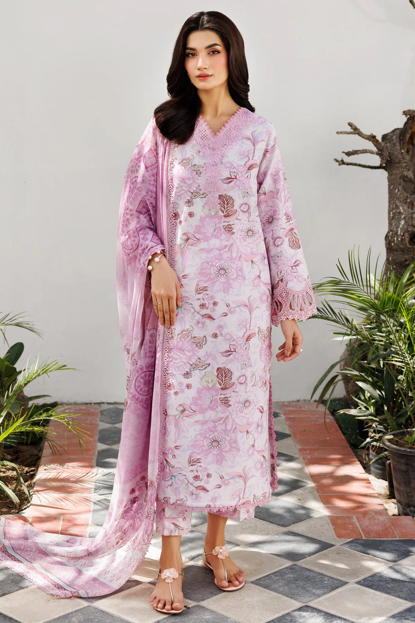 Baroque Bana Dora Printed Linen 3PC