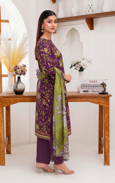 Mehar By Fiza Noor Printed Khaddar 3PC