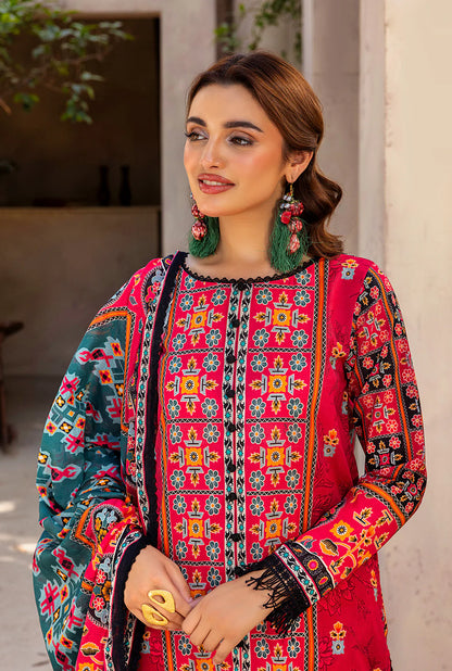 Naqsh Luxury Printed Lawn 3-PC
