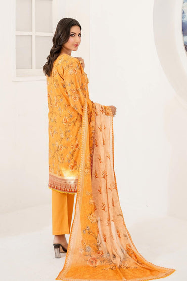 Sara Digital Printed Lawn 3PC