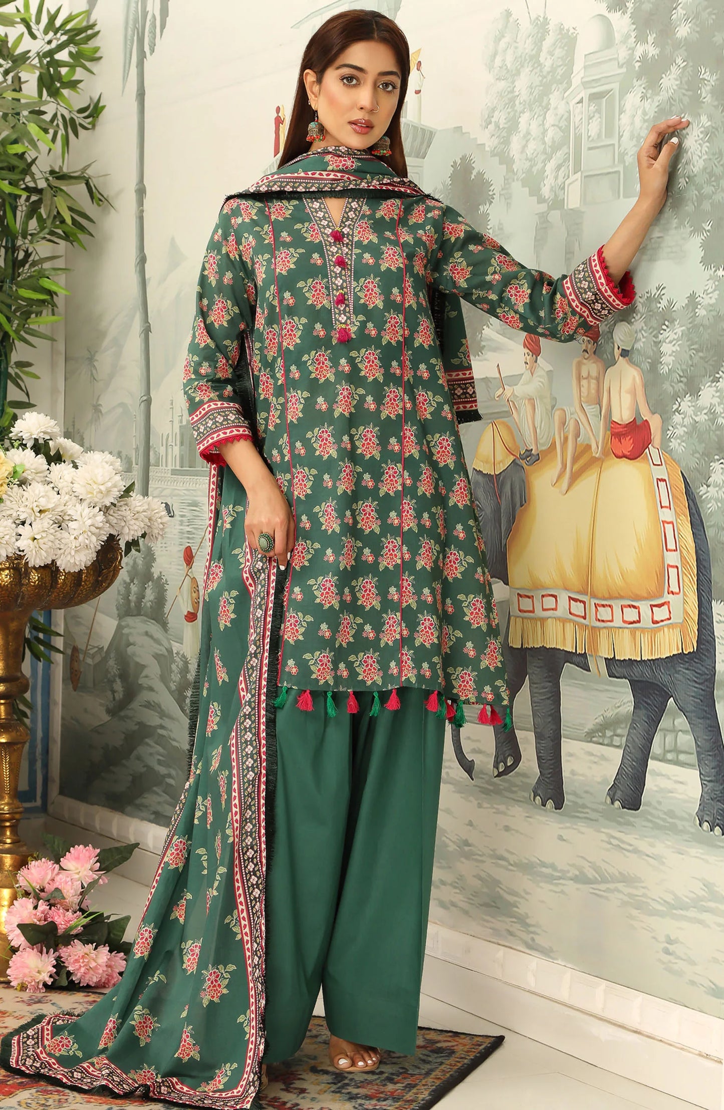 Mausummery Digital Printed Lawn 3PC