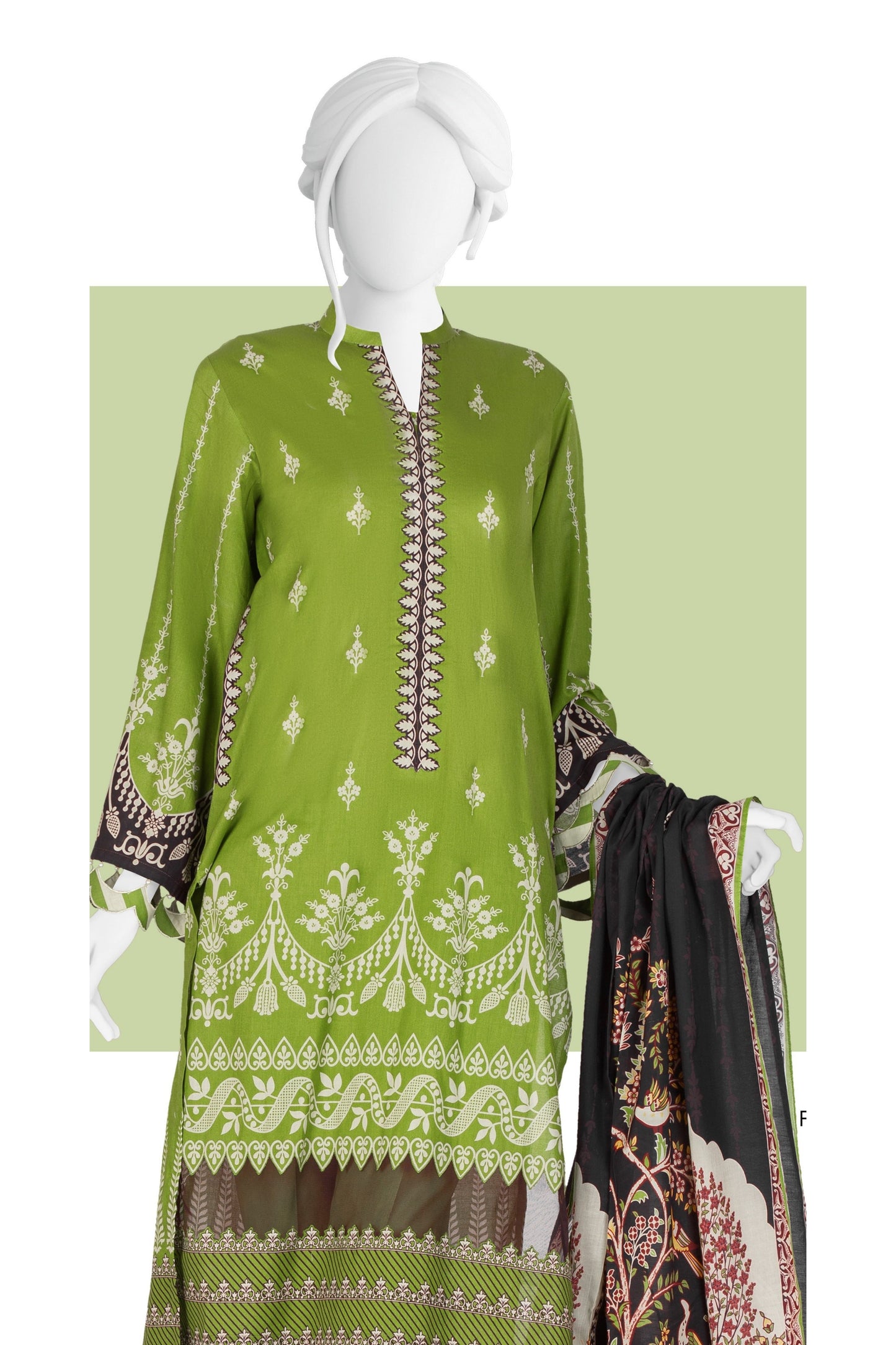 Panjnad By J. Printed Lawn 3PC