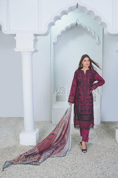 Silk & Stories Luxury Heavy Embroidered 3PC