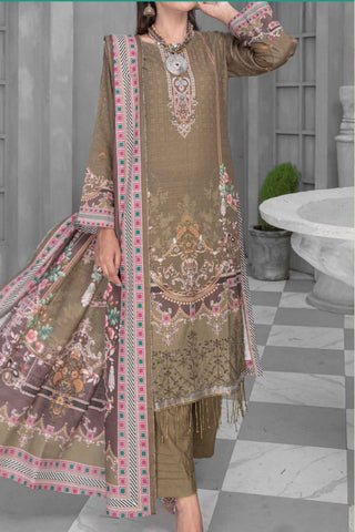 Denara By Anaya Noor Embroidered Slub Khaddar-3PC