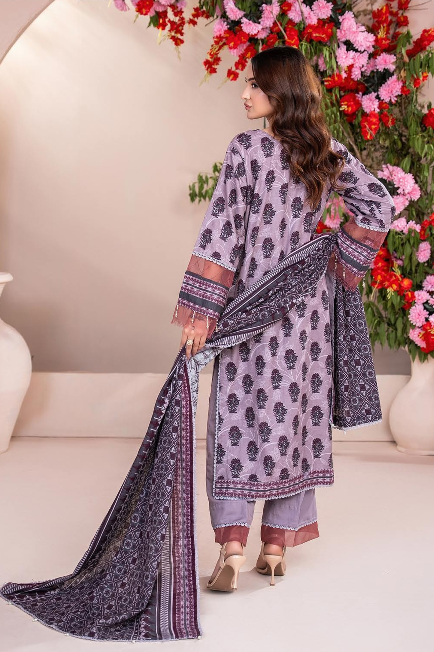 Zesh Airjet Full Embroidered Khaddar 3PC