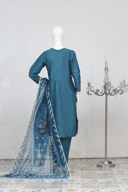 Anaya Noor Heavy Embroidered Bana Dora 3-PC