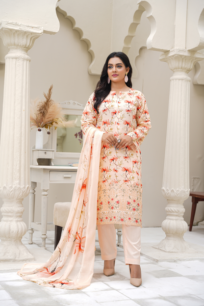 Anaya – Aaghaz-e-Sardi 3PC Viscose Suit