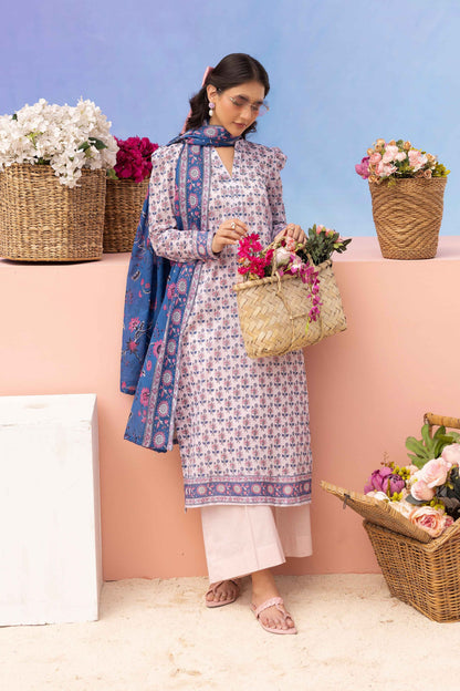 Rang Reza Digital Printed Lawn 3PC