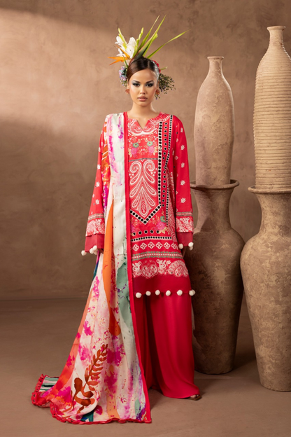 Paltar Premium Marina Printed 3PC