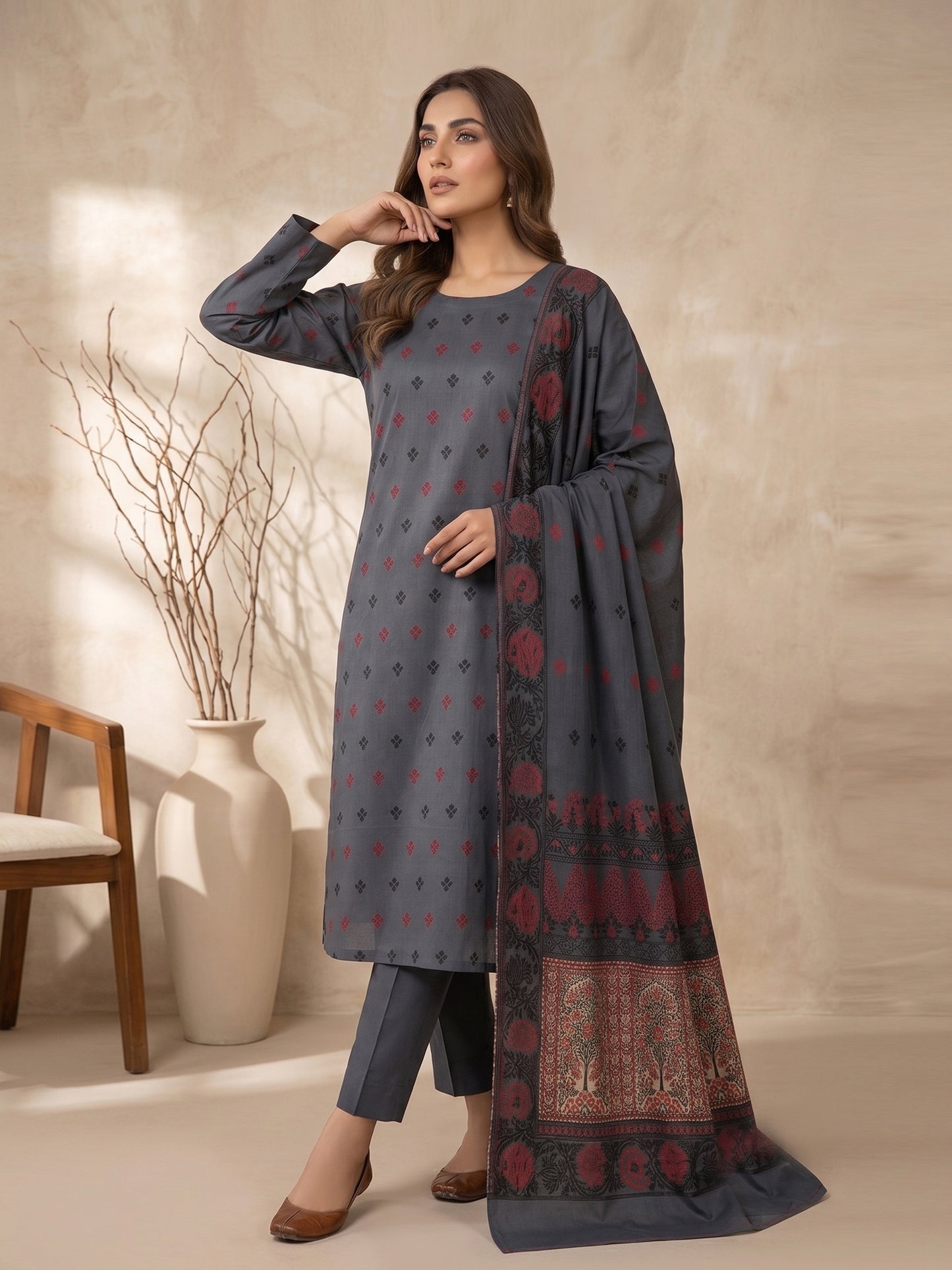 Cross Stitch Premium Printed Viscose 3PC