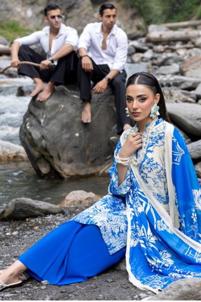 Rang-E-Gul By Paltar Printed Viscose 3PC