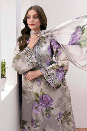 Baroque allover Printed Lawn 2-PC