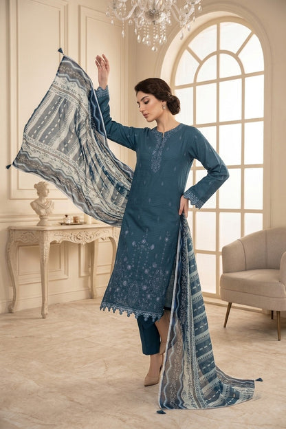Florent By Anaya Noor Embroidered 3PC
