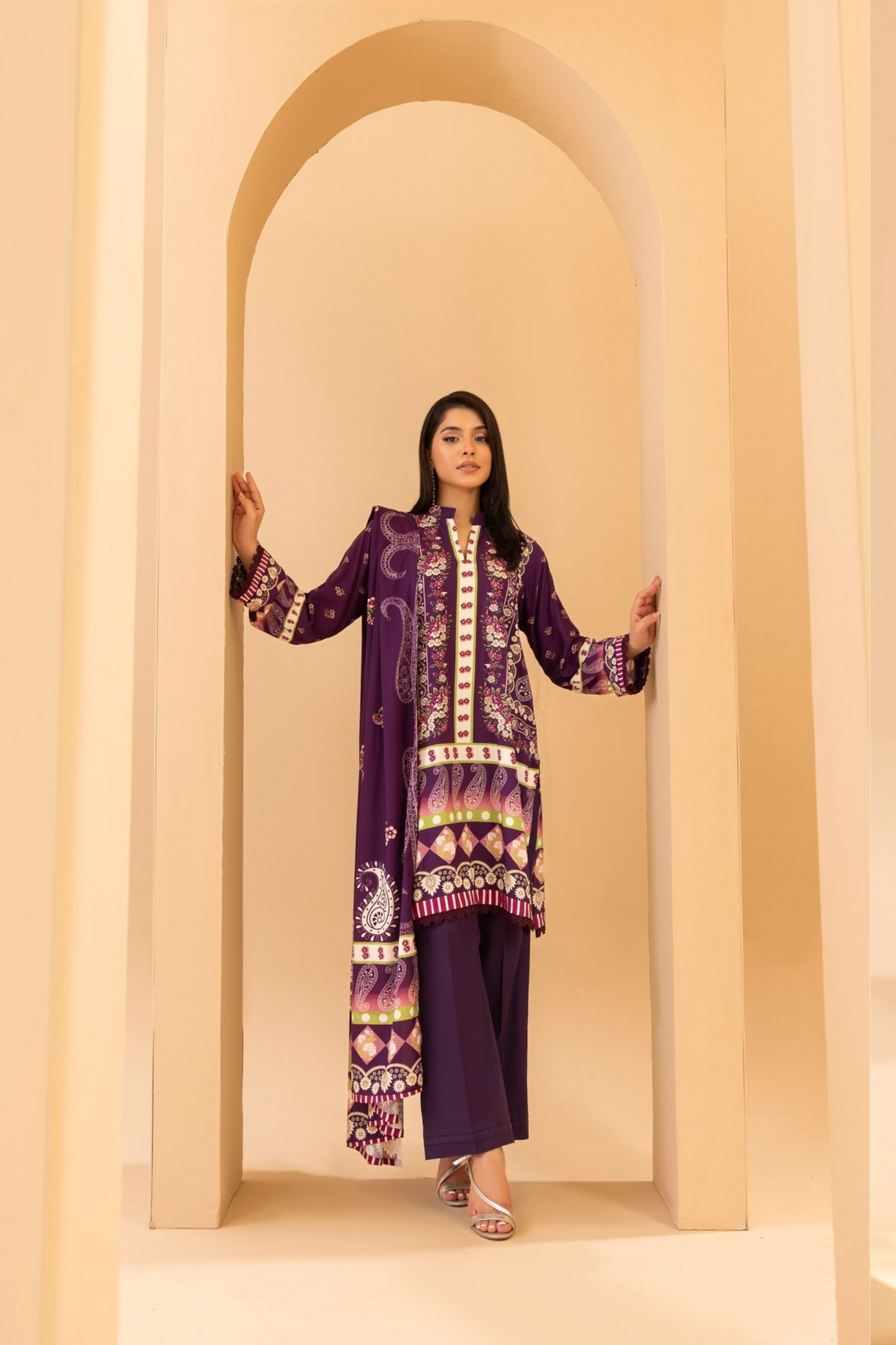 Motifz Premium Printed Linen 3PC
