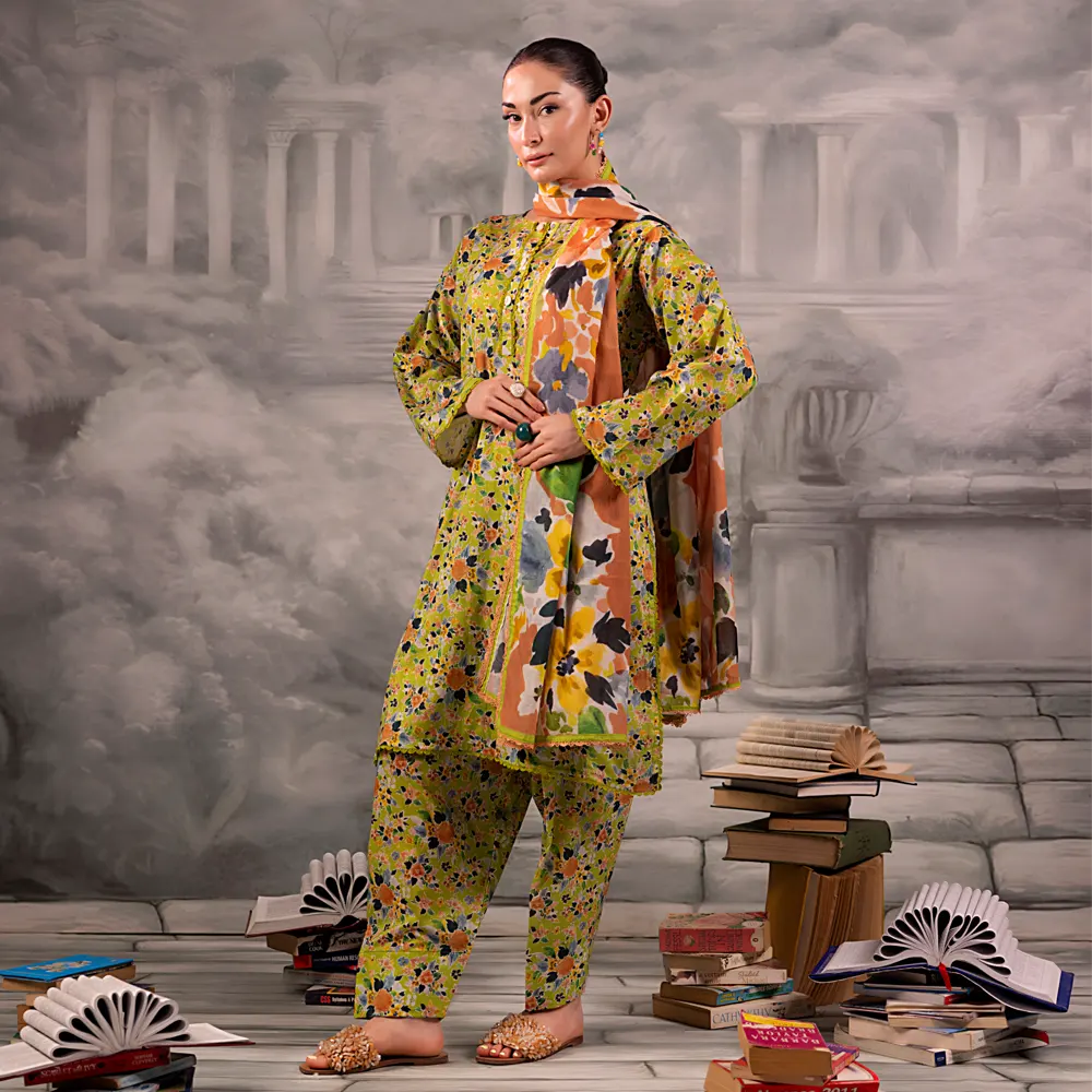 Salina Separates By Regalia Chp-1 Digital Printed Lawn 3PC