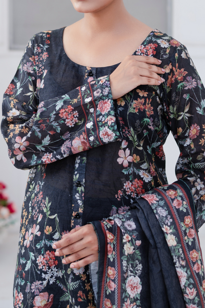 Mawra Essential Printed Khaddar 3PC