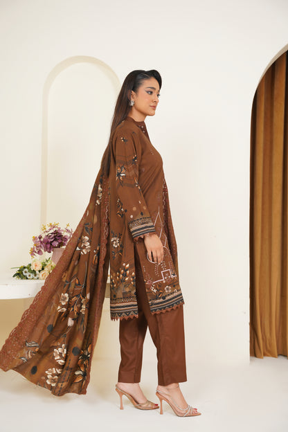 Riwayat-e-Sardi By Anaya Noor Emb Linen 3PC